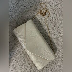 Elegant Cream Clutch Bag